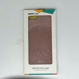 Pink Glitter Anti Shock Phone Case for iPhone 7/8/SE
